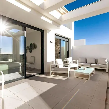 Duplex Penthouse With Sea Views, Steps To Golf Apartman *